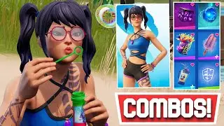 BEST SCUBA CRYSTAL SKIN [SUMMER 2022] COMBOS! | Fortnite