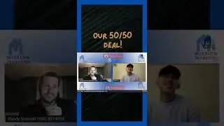 OUR 50/50 DEAL! #realestate #wholesale #fyp #investing #learning #wholesaling #detroit #live