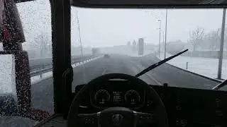 Finally... PHOTOREALISTIC Winter in ETS2!