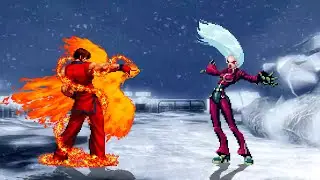 [KOF Mugen] Kim Kaphwan Team vs Kula Diamond Team