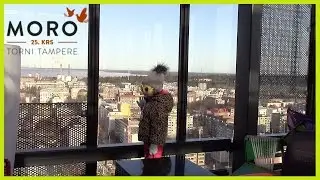 Moro Sky Bar Torni Solo Sokos Hotel Tampere Моро кафе бар на крыше 25 этаж отель Сокос Тампере