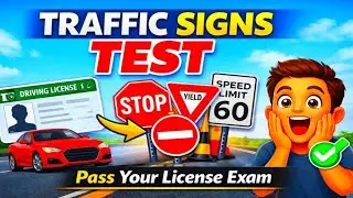 🌍 Traffic Signs Test | How Many Road Signs Do You Really Know?