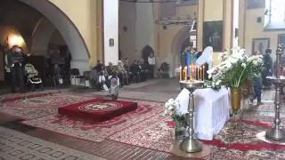 Easter Ortodox Church in Wroclaw Poland 2013 Marina and Anthony ! Христос Воскрес