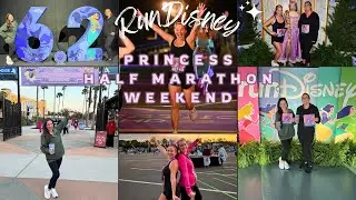 RunDisney PRINCESS HALF MARATHON WEEKEND 10K 2025 | Wide World of Sports, Epcot, first race ever!