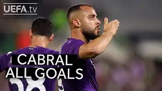 FIORENTINA v WEST HAM | Arthur CABRAL All #UECL GOALS