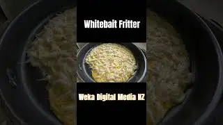 Whitebait Fritter with Butter Like Cheese on Toast