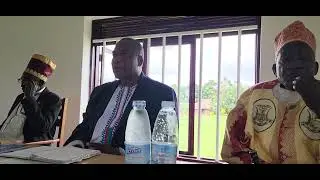 Acholi Paramount Chief Rwot Onen David Acana II addressing The Council of Chiefs *Part 1