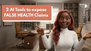 Two FREE AI tools EVERY JOURNALIST should know for verifying health claims