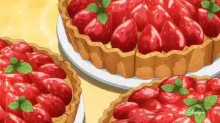 Ace gets caught stealing a strawberry tart