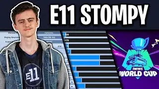 Настройки и назначения клавиш для E11 Stompy Fortnite (победитель финала чемпионата мира x2)