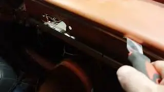 Removing top chrome / stainless trim strip from 1963 mercury comet. Part 1