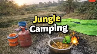 Jungle Camping with Friends | Cooking & Full Fun in Nature 🌲🔥