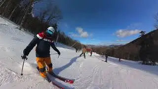 Sunday River Arora Peak to Jordan Green Run. Cyclone Statefair