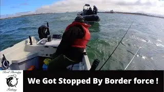 Salt Water Boat Fishing On the Essex Coast | Harwich | River Stour | Whiting Fest | Border Force UK