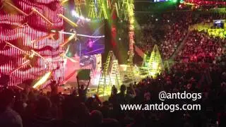 Rey Mysterio (Live) Entrance Tables Ladders & Chairs Entrance (TLC 2012) (Brooklyn NY)