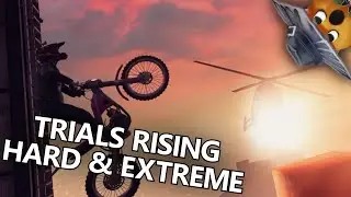 Trials Rising versus Gar - Hard & Extreme Tracks!