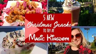 5 NEW Christmas Snacks to Try at Magic Kingdom in Disney World!