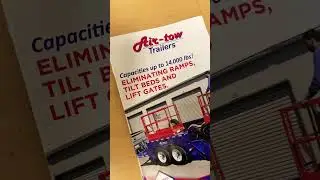 Eliminating ramps, tilt beds, and lift gates since 1996!!! #airtowtrailers #rentals #trailers
