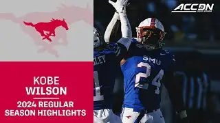 Kobe Wilson 2024 Regular Season Highlights | SMU Linebacker