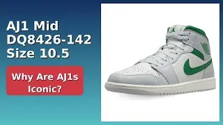 REVIEW (2025): AJ1 Mid DQ8426-142 Size 10.5. ESSENTIAL details.
