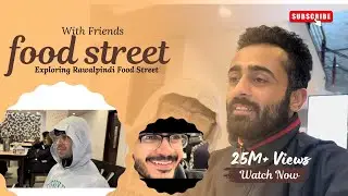 Food Street At night | Exploring Rawalpindi 