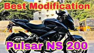 Pulsar NS 200 Modification | Best NS 200 Modification | Touring Modification | GhumtaFirta Prashant
