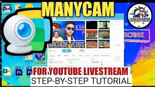 MANYCAM FOR YOUTUBE LIVE STREAM TUTORIAL
