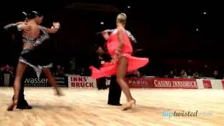 Austrian Open 2012, WDC AL European Cup latin, semifinal - paso doble - group 2