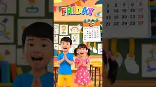 &ldquo;Days of the Week Song | Learn Monday to Sunday | Kids Rhyme&rdquo; #cute #shorts #usa