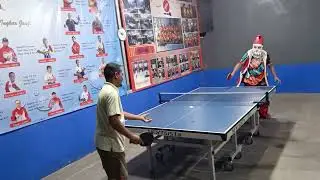 TOP VIRAL SANTA CLAUS easily returned Mister Dwi spin shots - Long pimple player in action today