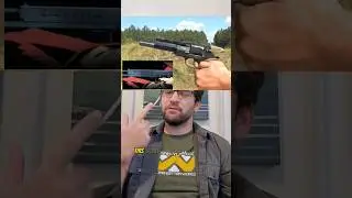 Semi-Auto Revolver Hellsing anime Vampire Slaying Gun IRL (and it's cyberpunk)