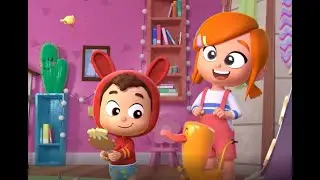 Tan alta como la luna | A mi Burro | Lea & Pop | Canciones infantiles