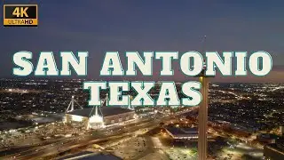 4K Drone Footage - Downtown San Antonio, Texas