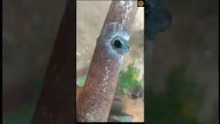 round tube pipe welding techniques for beginners #welding #shorts