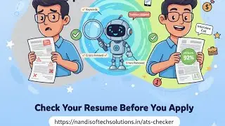 Resume Rejected? 😢 Check Your ATS Score Before Applying | Nandi Softech Solutions