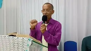 Obreiro humilde desce o cajado na Igreja / IG Ev Ind Deus é fiel 