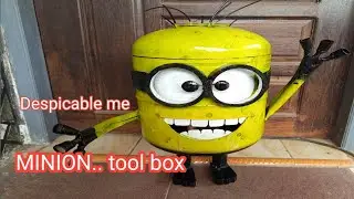 Despicable me minion.. Tool box