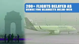 200+ flights delayed as dense fog blankets Delhi NCR