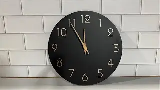 Mosewa 10 inch Battery Operated Wall Clock