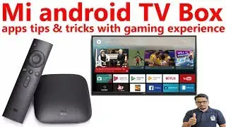 Hindi || Mi box android tv apps tips & tricks with gaming experience