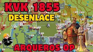 RESULTADOS CON ARQUEROS EN KVK - PREPARAMOS LOS PASOS 7 REINO 1855 #riseofkingdomsenespañol#rokguide