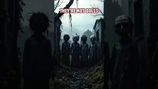 They&rsquo;re Not Dolls... They&rsquo;re Watching | Graveyard Horror  #horror #shorts #viralshorts #trending