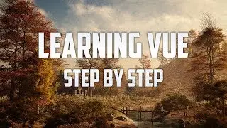 Render settings in Vue, presets  part 1. Learning Vue, Step by step.