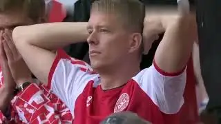 SCARY!!! CHRISTIAN ERIKSEN collapse  #UEFAEURO2020