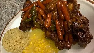 A EASY & DELICIOUS WAY TO COOK PORK NECK BONES 👩&zwj;🍳🎲🍛🔥 #ORANGESAUCEPANDA