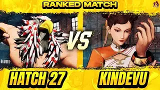 FF ▰ Hatch27 (Tizoc) VS KINDEVU (Chun-Li) !! ▰ FATAL FURY: CoTW High Level Gameplay