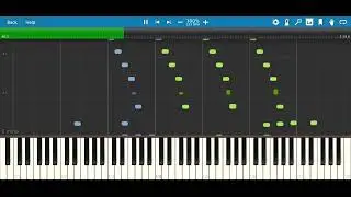 Necke, Hermann - Csikos Post (Gallop, piano tutorial)