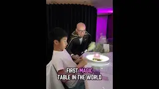 Magic Table HK &ndash; The Most Fun Restaurant ever #shorts