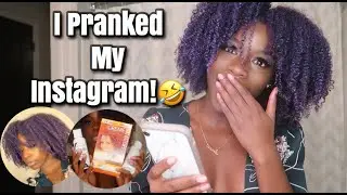 Permanent Hair Dye or Temporary Hair Wax?? Purple Hair Tutorial