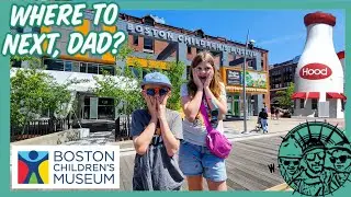 🧭 Epic Day of Fun at the Boston Children's Museum! 🔬🪀Climbing, Building, and Bubbles?!